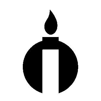 Bauhaus Candle Circle Logo
