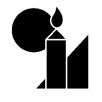 Bauhaus Candle Flame Logo