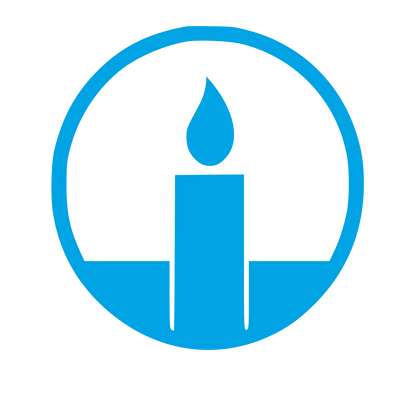 Bauhaus Candle Circle Logo #00a3e4