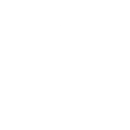 Bauhaus Candle Stack Logo #ffffff