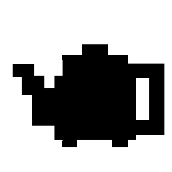Pixel Teapot Logo