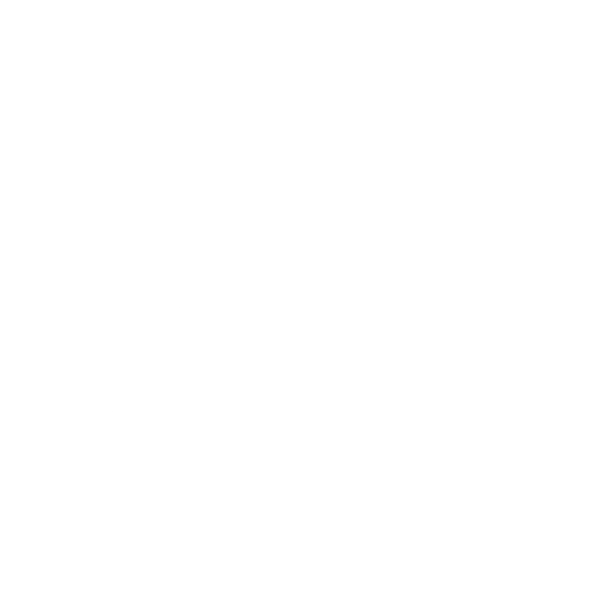 Pixel Teapot Logo #ffffff
