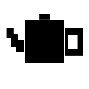 Brutalist Teapot Logo