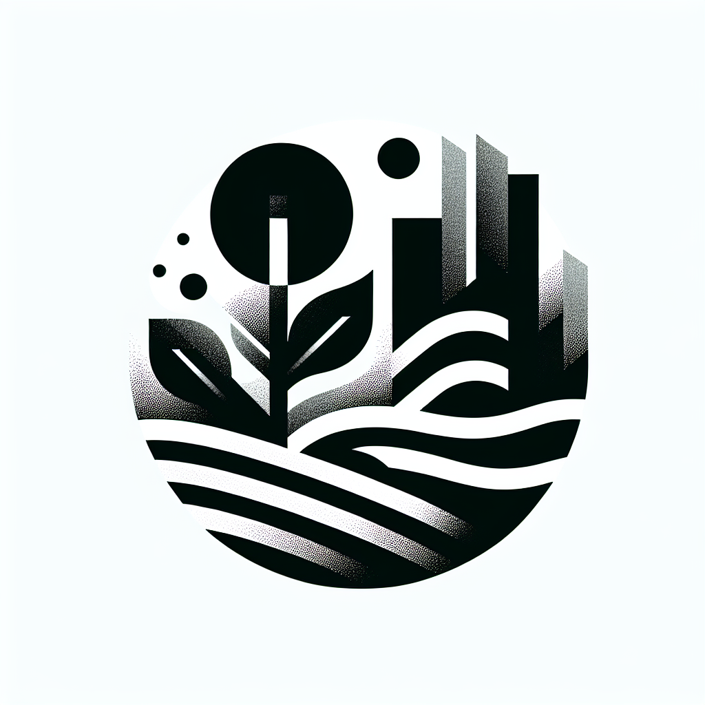 Landscape in Circle Logo