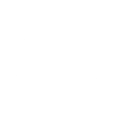 Hand-Drawn Thunder Bolt Logo #ffffff