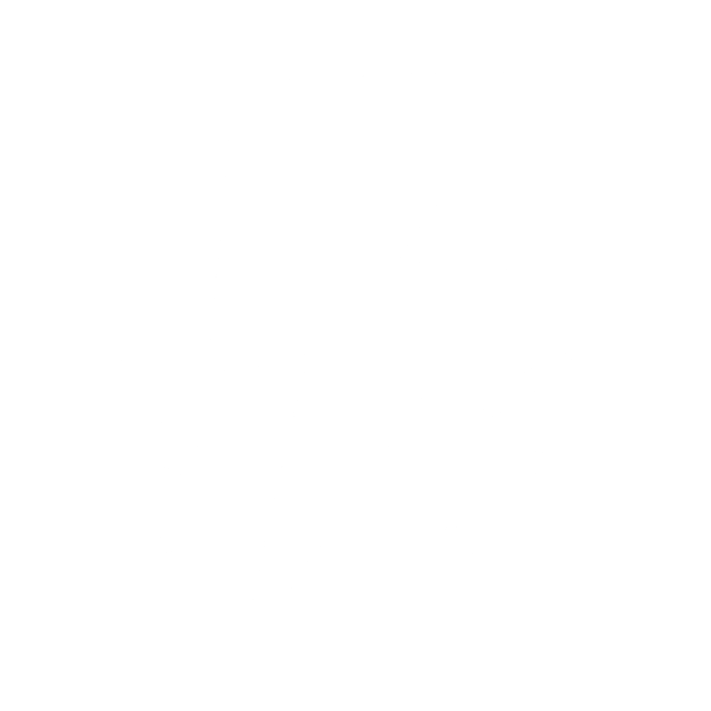 Hand-drawn Lightning Bolt Logo #ffffff