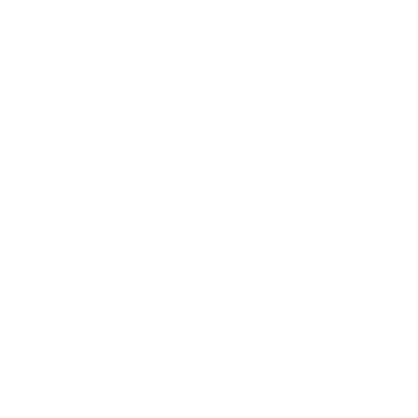 Hand-Drawn Lightning Bolt Logo #ffffff