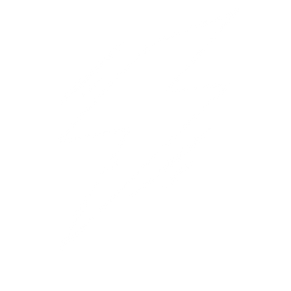 Hand-Drawn Lightning Bolt Logo #ffffff