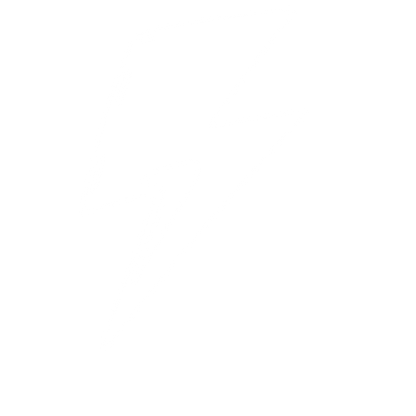 Hand-Drawn Lightning Bolt Logo #ffffff