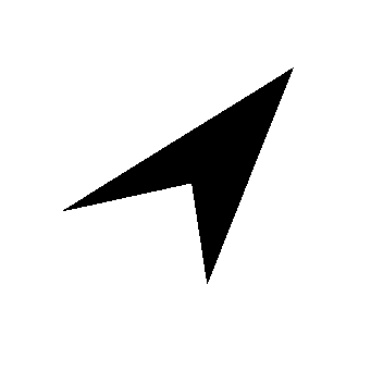 Navigation Arrow Compass Logo