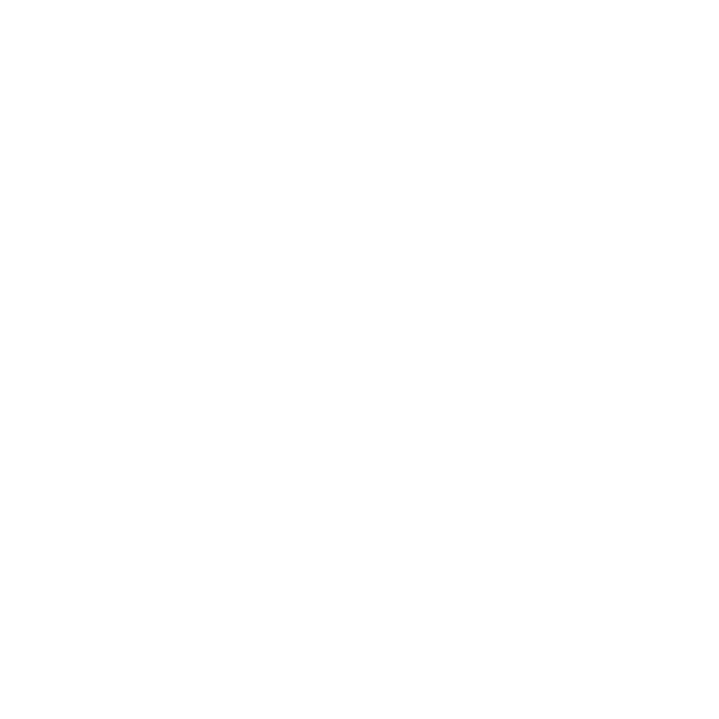 North Arrow Compass Logo #ffffff