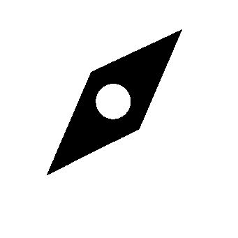 Compass Needle Pointer Logo