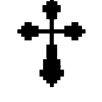 Pixel Cross Logo