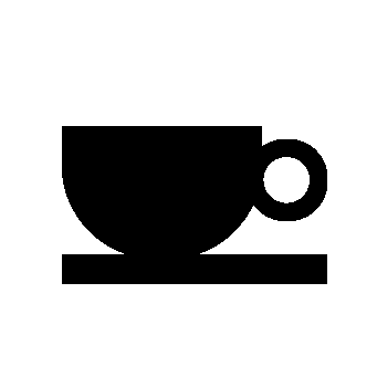 Teacup Silhouette Logo