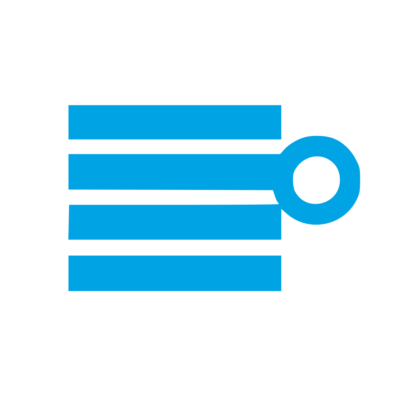 Teacup Steam Lines Logo #00a3e4