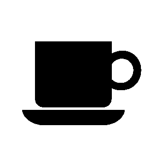 Coffee Cup Saucer Logo