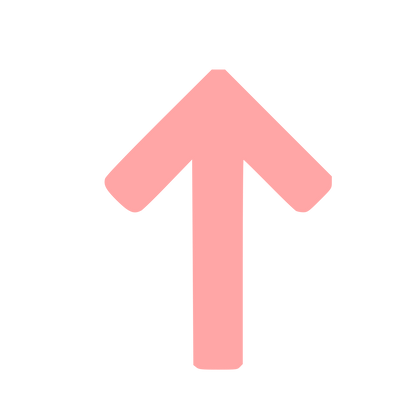 Upward Arrow Logo #ffa6a6