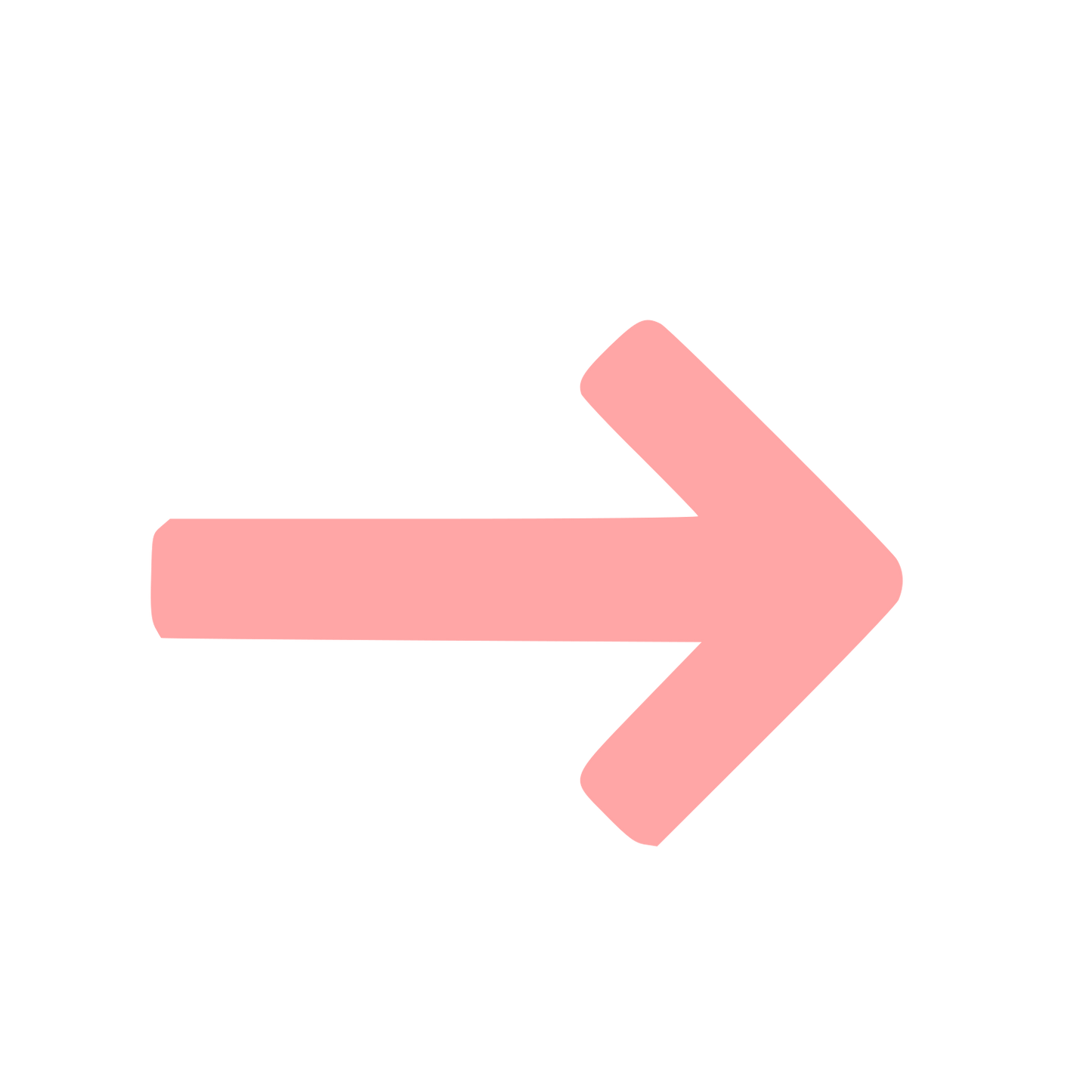 Right Arrow Pictogram Logo #ffa6a6