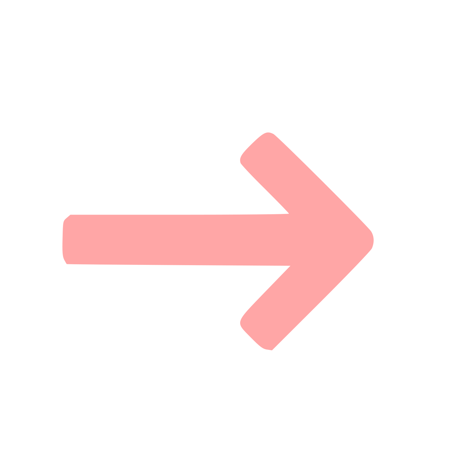 Right Arrow Pictogram Logo #ffa6a6
