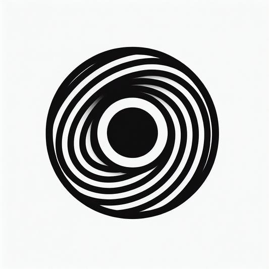 Lines in Circle Eye Logo
