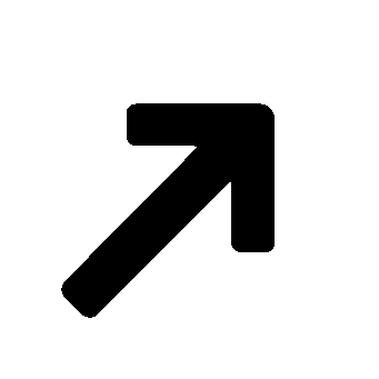 Diagonal Arrow Corner Logo