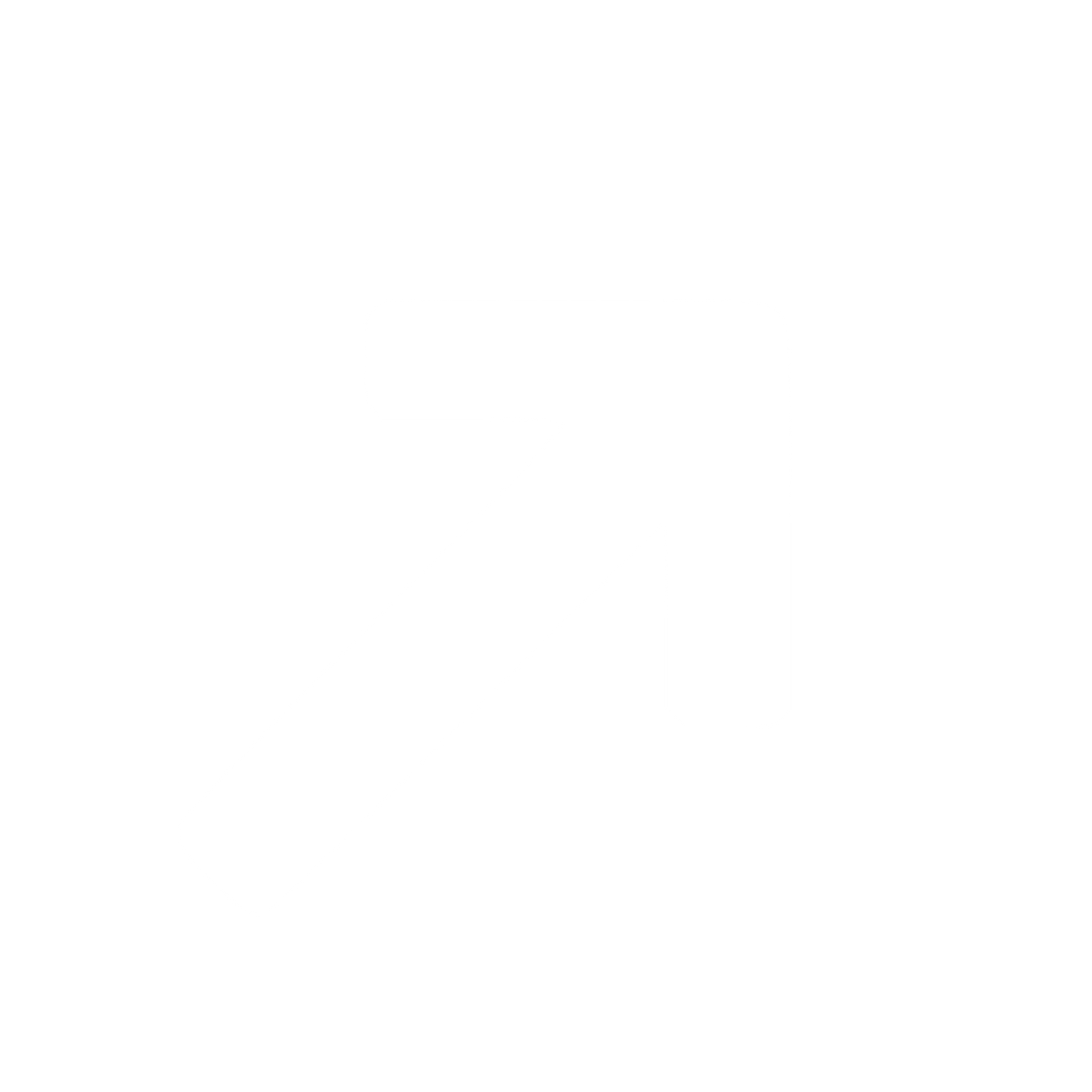 Diagonal Arrow Corner Logo #ffffff