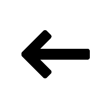 Left Arrow Pictogram Logo