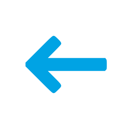 Left Arrow Pictogram Logo #00a3e4