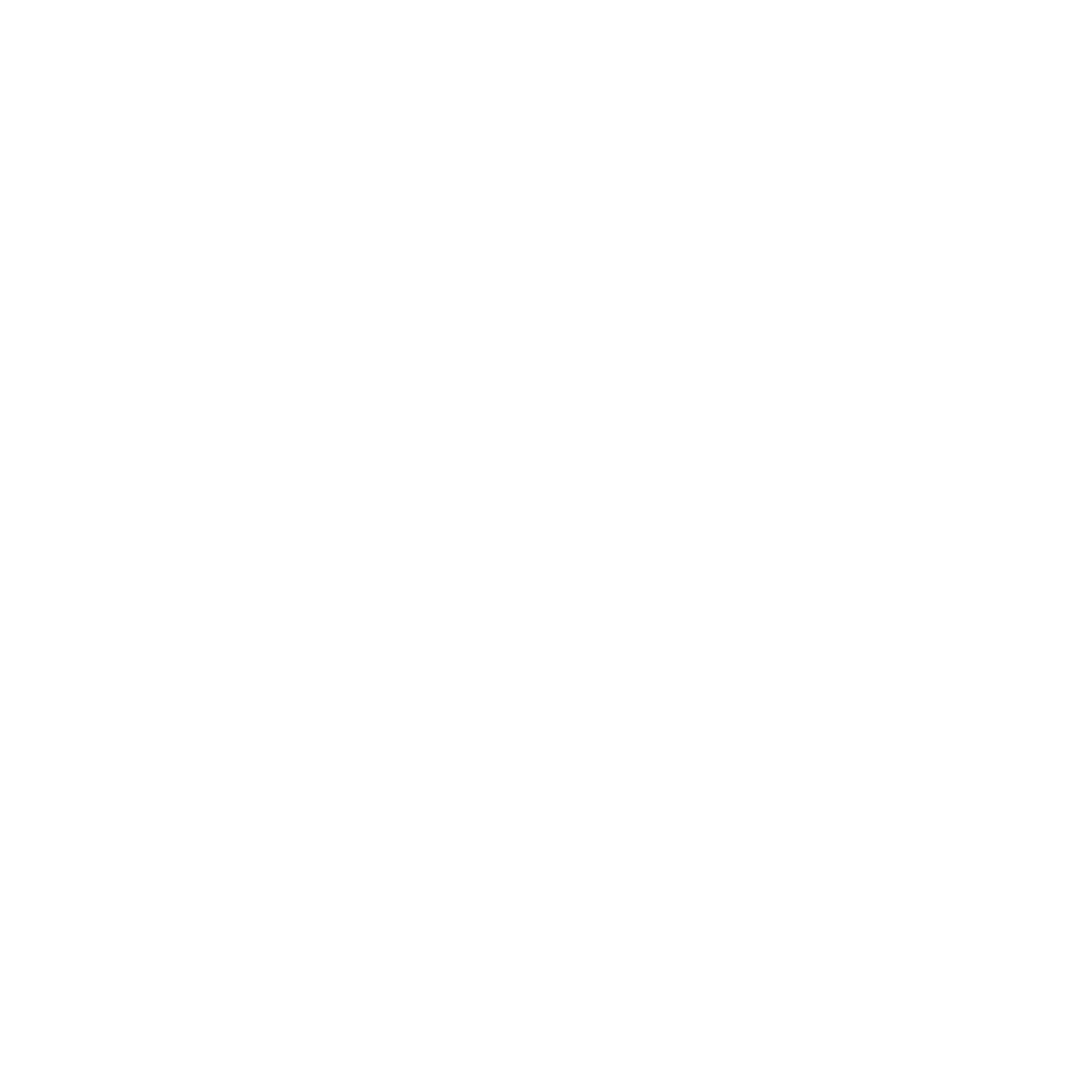 Crossed Arrows Star Logo #ffffff