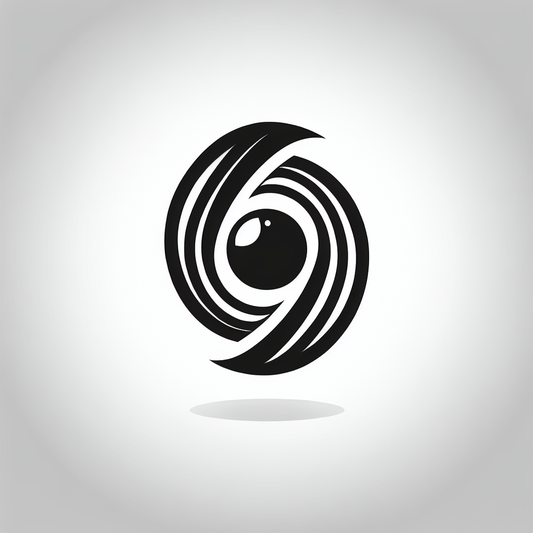Yin Yang Eye Logo