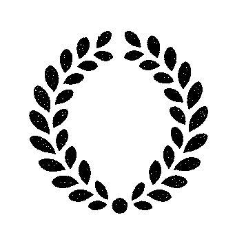 Laurel Wreath Circle Logo
