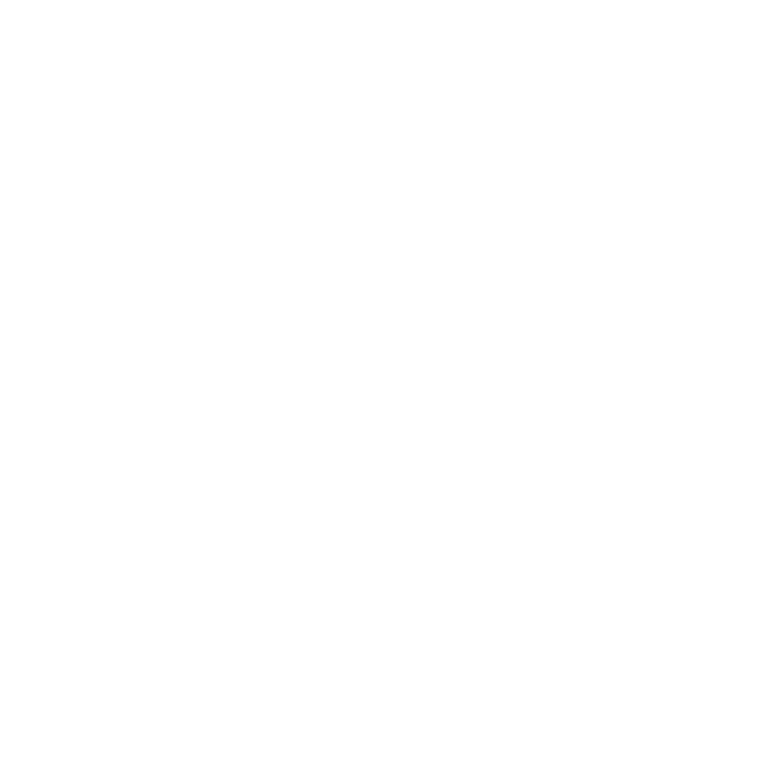 Laurel Wreath Circle Logo #ffffff