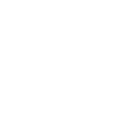 Laurel Wreath Crest Logo #ffffff