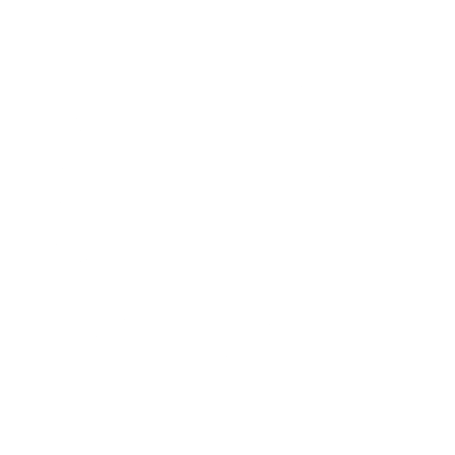Olive Branch Wreath Logo #ffffff