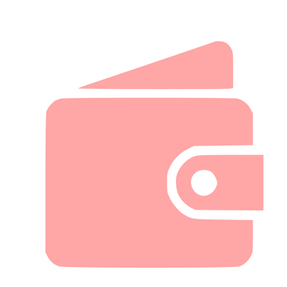 Bifold Wallet Logo #ffa6a6