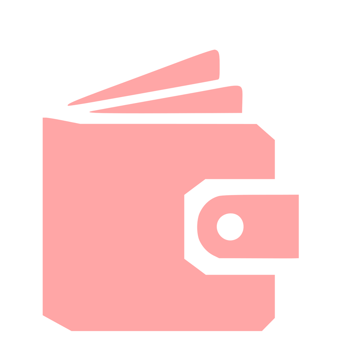 Bold Wallet Logo #ffa6a6