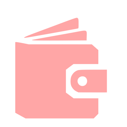 Bold Wallet Logo #ffa6a6