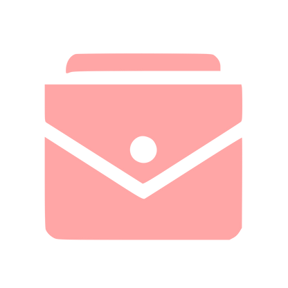 Bold Wallet Logo #ffa6a6