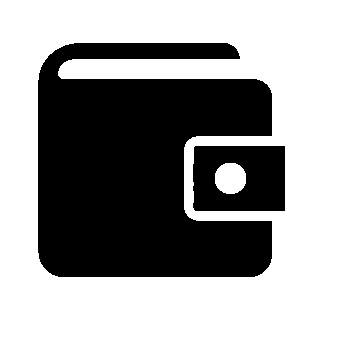 Wallet Logo Bold Icon