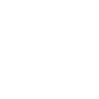 Monoline Urn Vase Logo #ffffff