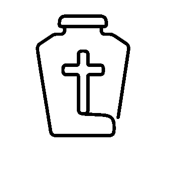 Monoline Funeral Urn Logo