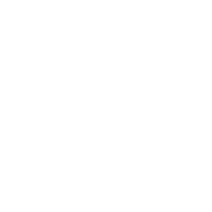 Monoline Funeral Urn Logo #ffffff