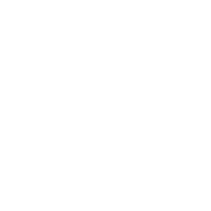 Negative Space Mountain Logo #ffffff