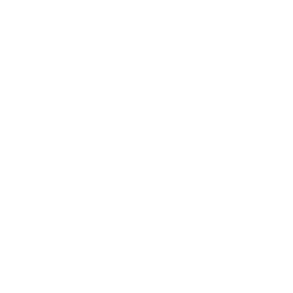 Mountain River Negative Space Logo #ffffff