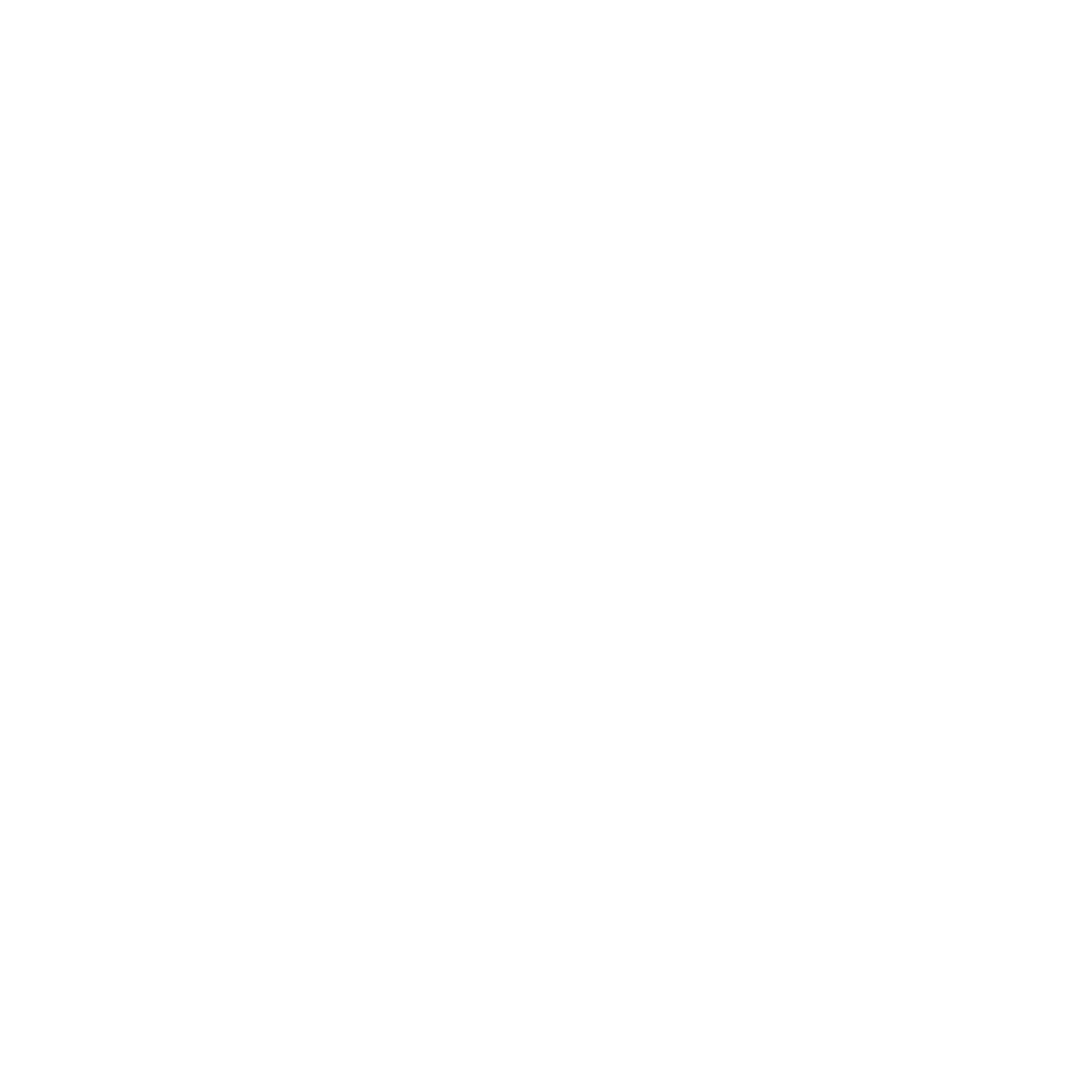 Negative Space Mountain Logo #ffffff