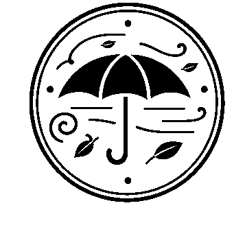 Umbrella Storm Badge Logo