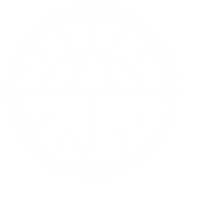 Umbrella Compass Badge Logo #ffffff