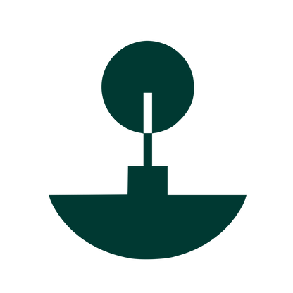Bauhaus Incense Holder Logo #003932