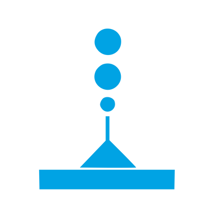 Bauhaus Incense Stick Logo #00a3e4