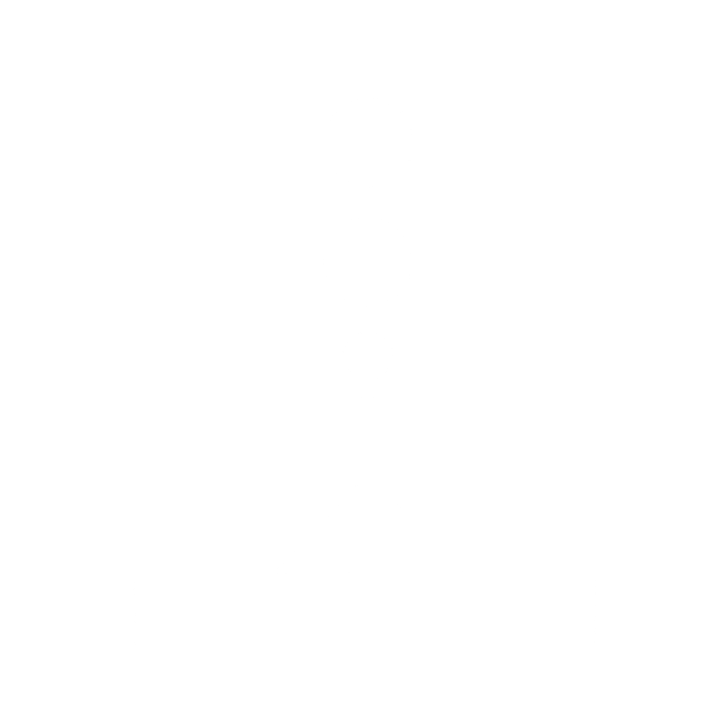 Bauhaus Incense Stick Logo #ffffff